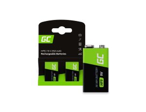 Akumulator NiMH HF9 9V 250mAh GR18 (2szt.)