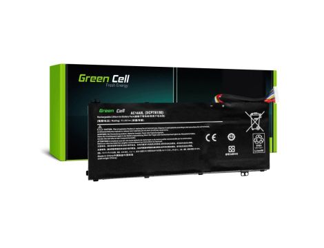 Bateria Green Cell AC14A8L AC15B7L do Acer Aspire Nitro V15 VN7-571G VN7-572G VN7-591G VN7-592G i V17 VN7-791G VN7-792G