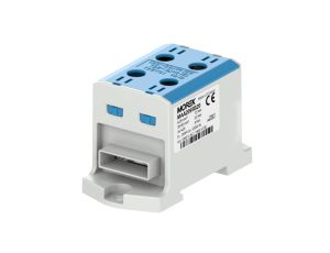 Złączka OTL95-2B niebieski 2xAl/Cu 6-95mm2 3x1x24 1000V AC/1500V DC Zacisk uniwersalny z wejściem na szynę elastyczną MAA2095B20
