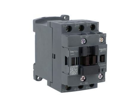 Stycznik mocy Easy TeSys Control AC-3, 25A, 3P (1NO), cewka 24V DC LC1E2510BD