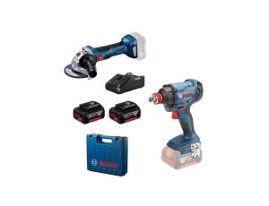 Zestaw narzędzi gdx 180 + gws 180 2*4.0ah