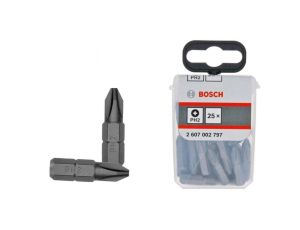 Bit, grot, końcówka ph2 25mm exh 25pcs