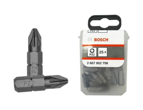 Bit, grot, końcówka pz2 25mm exh 25pcs