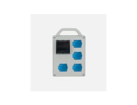 Rozdzielnica przenośna R-BOX 240R 4S 4x250V, puste okno IP44 B.1713R