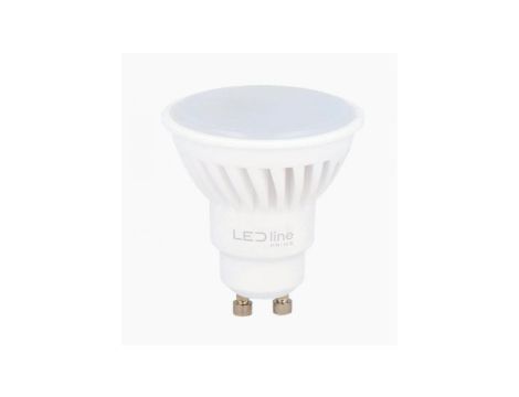 LED line PRIME żarówka LED GU10 10W 4000K neutralna 1250lm 125lm/w CERAMICZNA DIM ŚCIEMNIALNA 5 lat gwar.