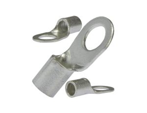 Końcówka rurowa oczkowa typ KOA DIN 35mm/ M6 miedziana cynowana galwanicznie nieizolowana