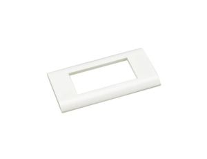 Ramka montażowa 4M 90x45 biała na moduły Mediabox