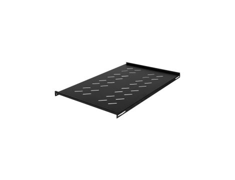 Półka stała do szafy RACK 19 1U 750mm boczny montaż czarna NEKU FLR