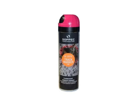 Farba geodezyjna do znakowania różowa 500ml spray SOPPEC Track Marker