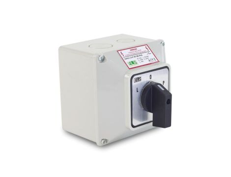 Łącznik krzywkowy L-0-P 25A 3P w obudowie IP65 / LW25 L-0-P 3P OB
