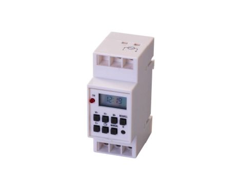 Programator czasowy cyfrowy 16A 7-dniowy EPC7D