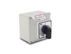 Łącznik krzywkowy 0-1 25A 3P w obudowie IP65 / LW25 0-1 3P OB
