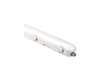 Oprawa liniowa, sufitowa hermetyczna 120cm LED 60W 7200lm 6500K IP65 biała barwa zimna CW IK07 V-TAC SAMSUNG VT-120060