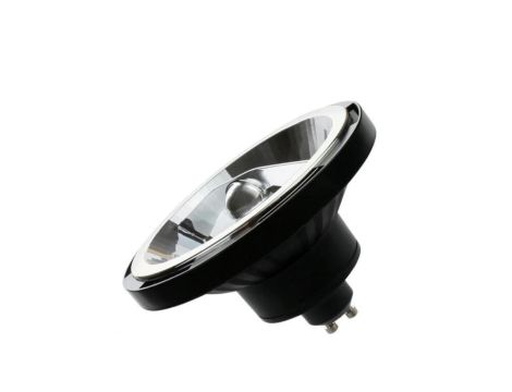 Led ar111 gu10 230v 15w smd 45st nw black