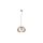 Lampa wisząca nowoczesna drewno 1xE27 NORA NATURAL