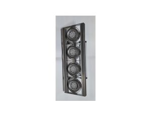 Oprawa zwieszana prostokątna szara 40W/840 4xAR111 LED Flash 1S RELCO