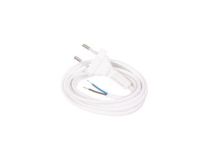 Przewód sznur przyłączeniowy z euro-wtyczką płaską 1,9 m, czarny, 05625