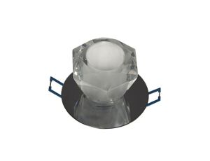Downlight LED kryształ 4 1*3W biały zimny