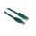 Kabel patchcord UTP5 0,5m zielony