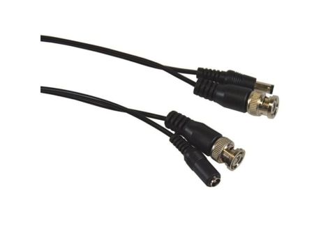 Kabel BNC(wtyk-wtyk)+DC 2,1/5,5(wtyk-gniazdo) 50m