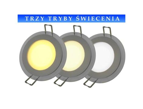 Downlight LED BOWL 6W 230V ciepły,zimny,dzienny