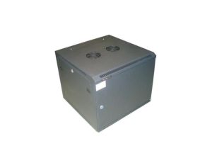 Szafa 19cali wisząca PILO 9U 600x600 RAL9004 blacha