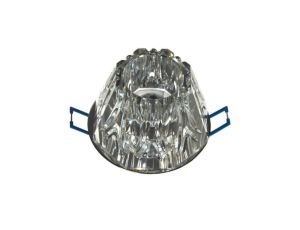 Downlight LED kryształ 3 1*3W biały zimny