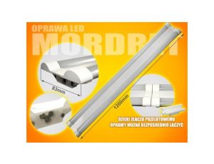 Oprawa led Mordret 120cm 40W 4000K milky