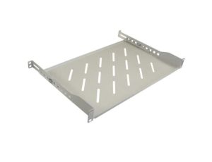 Półka regulowana 19cali 1U głębokość 280mm V RAL7035