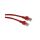 Kabel patchcord UTP5 1,0m czerwony