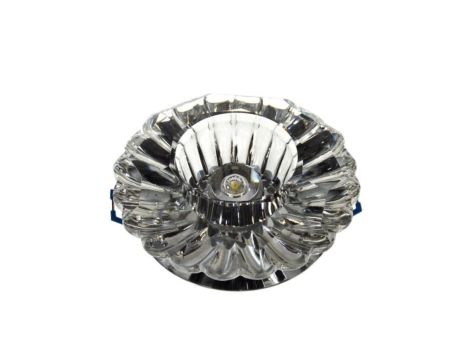 Downlight LED kryształ 42 1*3W biały zimny