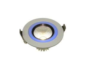 Downlight LED COB CALON 7W+3W biały ciepły+niebi-