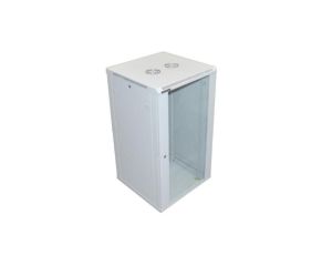 Szafa 19cali wisząca ZETA 22U 600x600 RAL7035 szkło