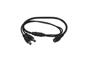 Rozgałęźnik zasilania DC 1gn./2wt. 2,1/5,5 50cm