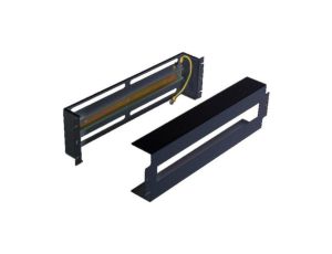 Panel dystrybucji napięć 19cali 3U RAL9004