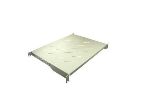 Półka regulowana 19cali 1U głębokość 350mm V RAL7035