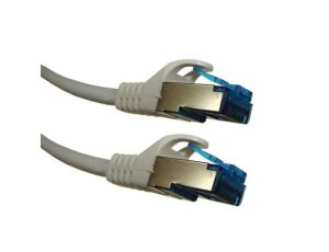Kabel patchcord SFTP6A linka Cu 5,0m szary