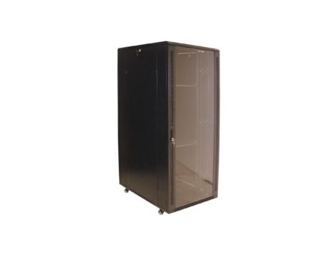 Szafa 19cali stojąca 42U 800x1000 BETA RAL9004 szkło
