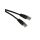 Kabel patchcord UTP5 0,5m czarny
