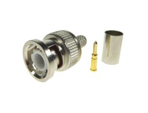 Wtyk BNC zaciskany na RG59 op/100