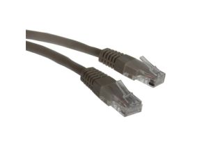Kabel patchcord FTP5E 3,0m szary