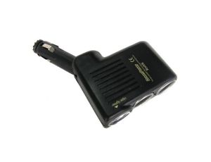 Rozgałęźnik zapalniczki 1/3gn.2*AV+gn.zapalniczki-