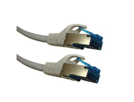 Kabel patchcord SFTP6A linka Cu 3,0m szary
