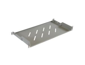 Półka regulowana 19cali 1U głębokość 250mm V RAL7035