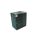 Szafa 19cali wisząca ZETA 15U 600x450 RAL9004 szkło d