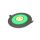 Downlight ARIES green 3*1W biały ciepły,srebrny -