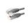 Kabel patchcord UTP5 5,0m szary