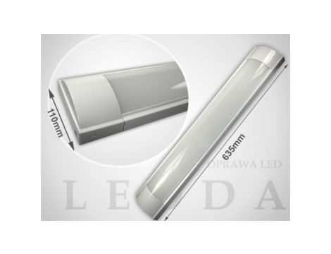Oprawa led Leoda 20W DW milky