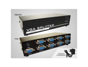 Rozgałęźnik VGA 1/8 150MHz