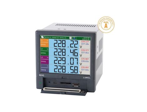 Analizator parametrów sieci ND45 klasa pomiarowa A/S Uwej. 3x230/400 V ND45 2211M000